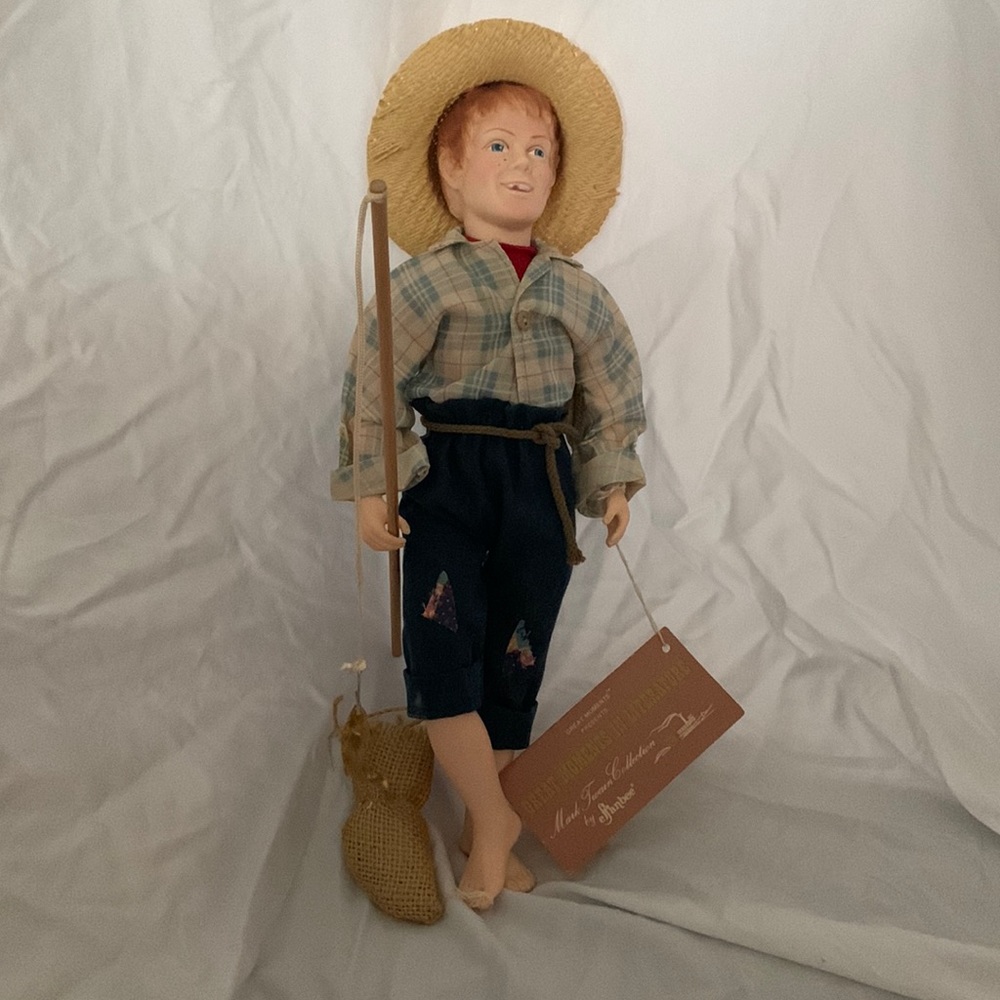 Hicks Finn doll Mark Twain
